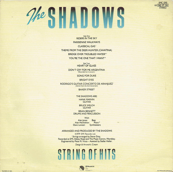 The Shadows : String Of Hits (LP, Album, Pic)