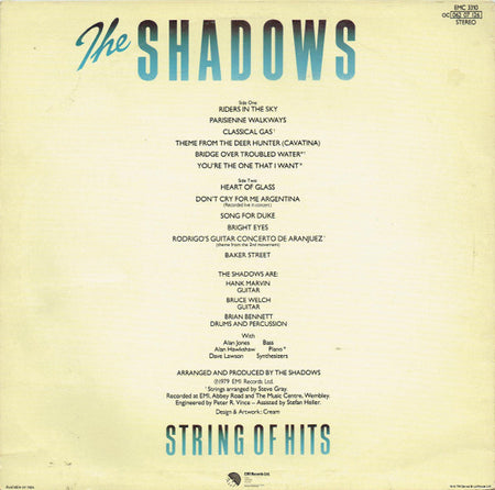 The Shadows : String Of Hits (LP, Album, Pic)