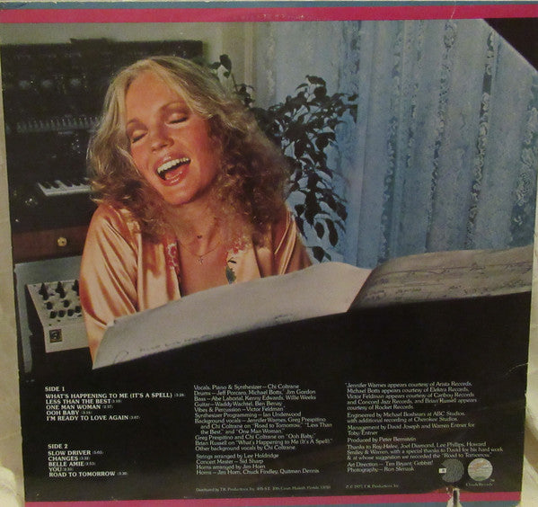 Chi Coltrane : Road To Tomorrow (LP, Album, PRC)