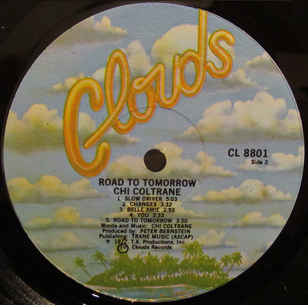 Chi Coltrane : Road To Tomorrow (LP, Album, PRC)