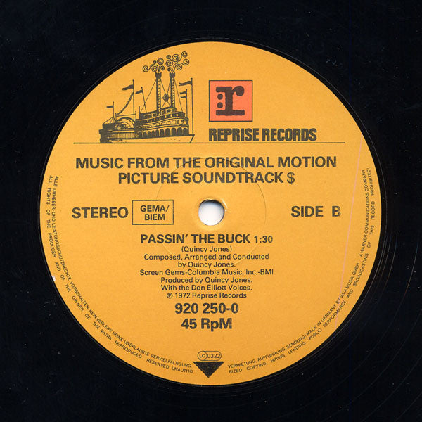 Quincy Jones : Money Runner (12", RE)