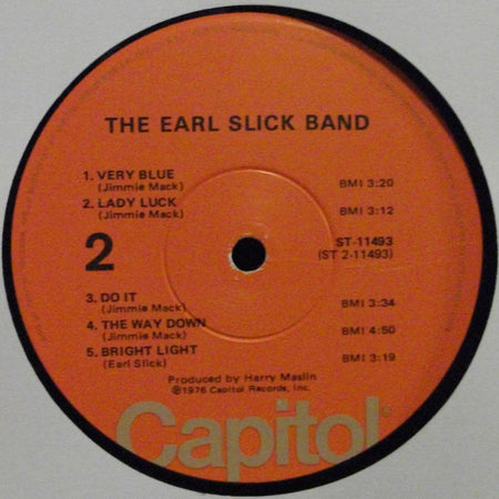 The Earl Slick Band : The Earl Slick Band (LP, Album, Win)