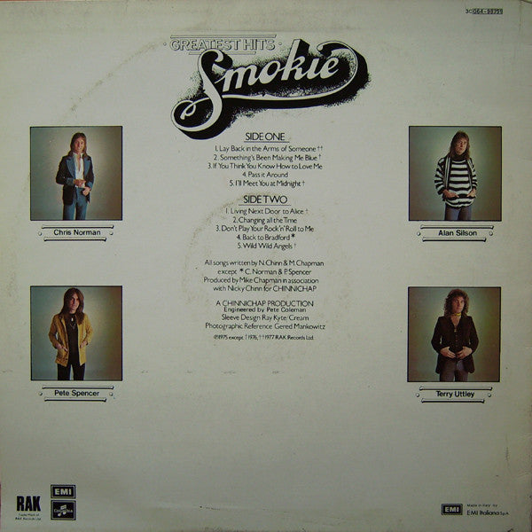 Smokie : Greatest Hits (LP, Comp)