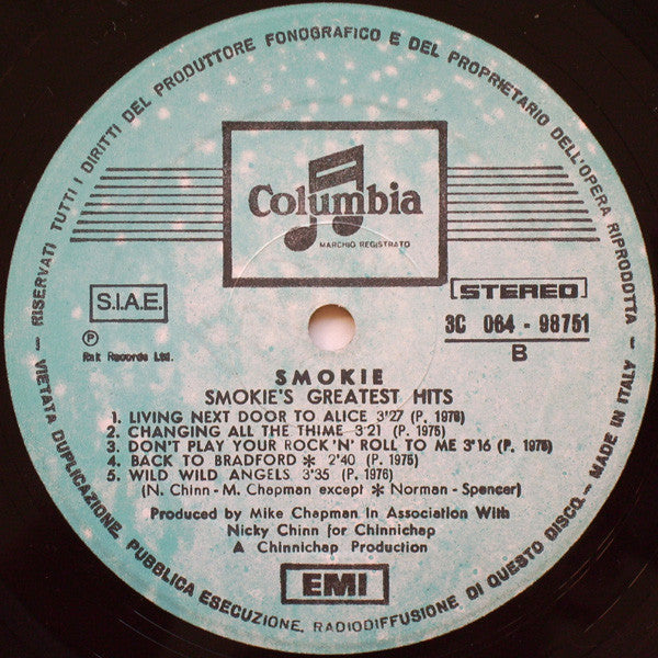 Smokie : Greatest Hits (LP, Comp)