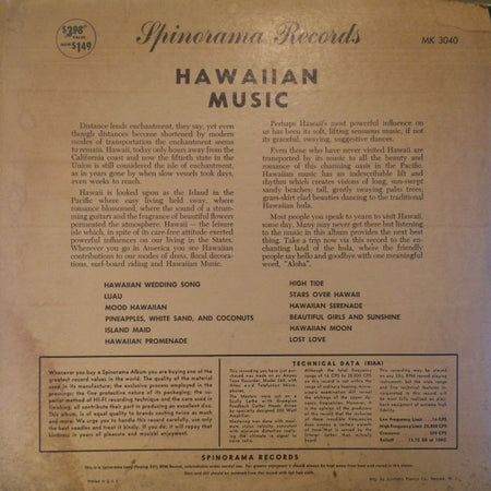 Luke Leilani & His Hawaiian Rhythm : Hawaiian Enchantment (LP)