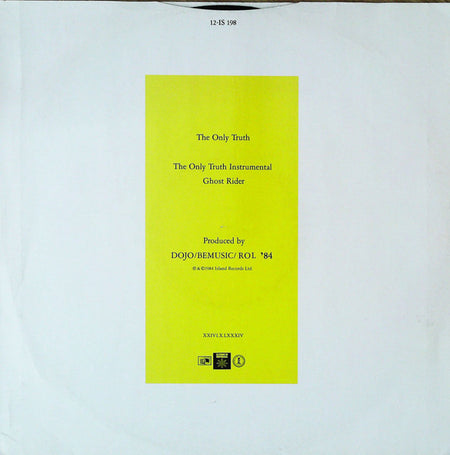 Paul Haig : The Only Truth (12")