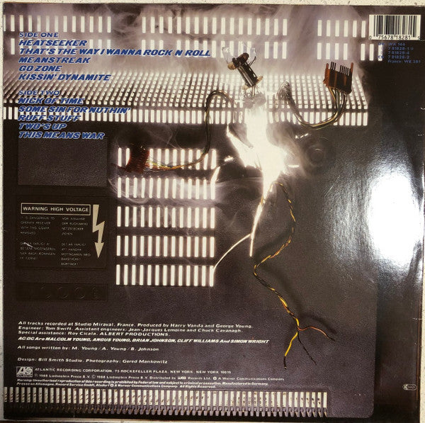 AC/DC : Blow Up Your Video (LP, Album, RP)