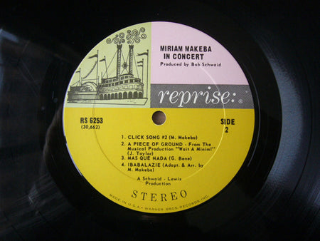 Miriam Makeba : In Concert (LP, Album)