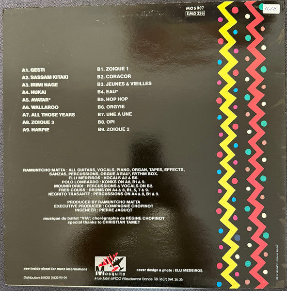 Ramuntcho Matta : Ramuntcho Matta (LP, Album)