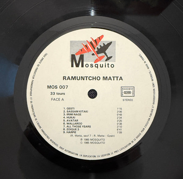Ramuntcho Matta : Ramuntcho Matta (LP, Album)
