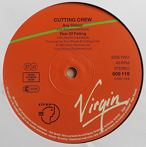 Cutting Crew : Any Colour (12", Maxi)