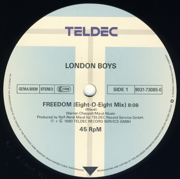 London Boys : Freedom (12")