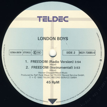London Boys : Freedom (12")