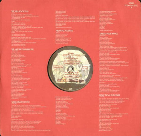 Queen : News Of The World (LP, Album, Gat)