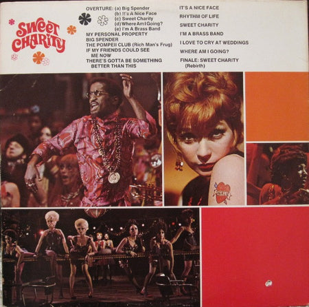 Shirley MacLaine, Sammy Davis Jr. : Sweet Charity (The Original Sound Track Album Of The Musical Motion Picture Of The '70's) (LP, Album, Glo)