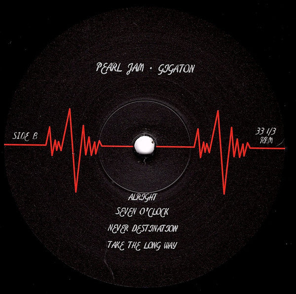Pearl Jam : Gigaton (LP + LP, S/Sided, Etch, "Is + Album)