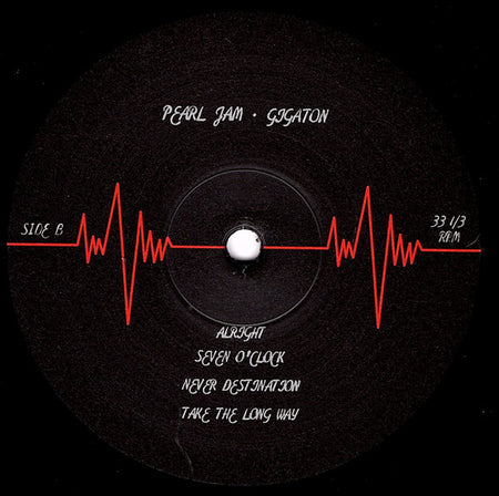 Pearl Jam : Gigaton (LP + LP, S/Sided, Etch, "Is + Album)