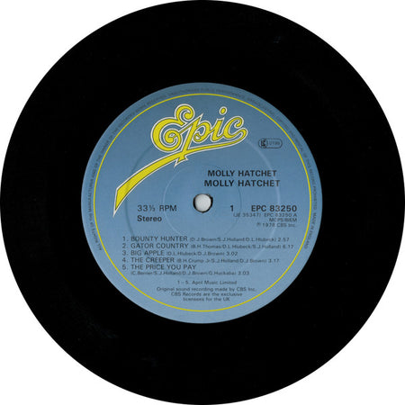 Molly Hatchet : Molly Hatchet (LP, Album)