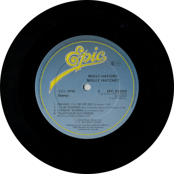 Molly Hatchet : Molly Hatchet (LP, Album)