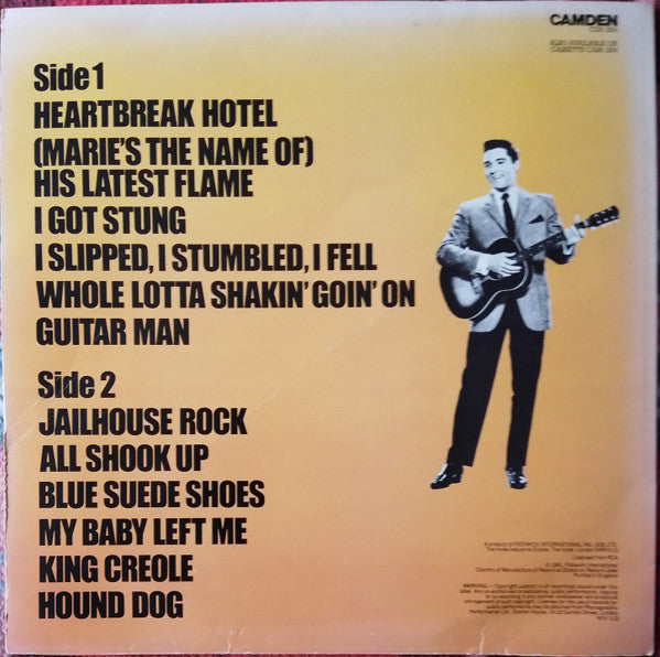 Elvis Presley : Heartbreak Hotel (LP, Comp, RE, Orl)