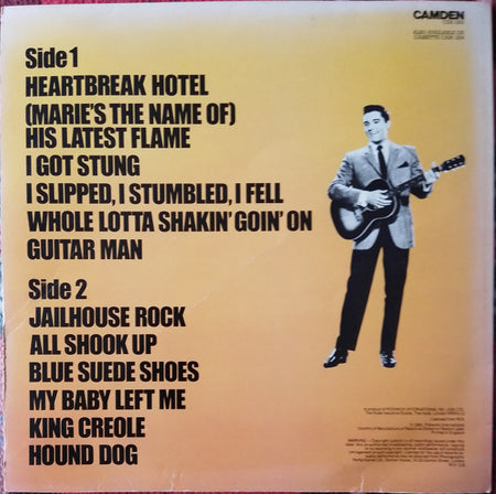 Elvis Presley : Heartbreak Hotel (LP, Comp, RE, Orl)