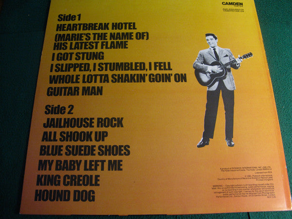 Elvis Presley : Heartbreak Hotel (LP, Comp, RE, Orl)
