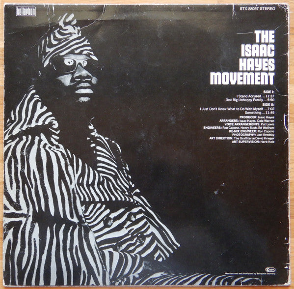 Isaac Hayes : The Isaac Hayes Movement (LP, Album)