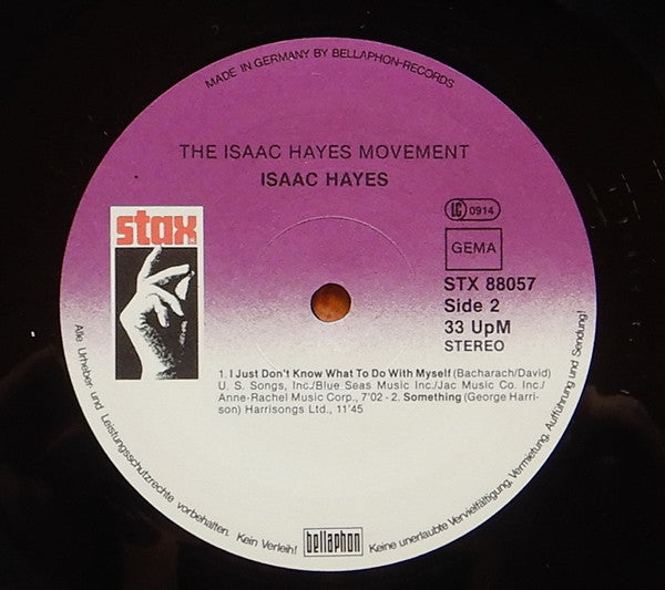 Isaac Hayes : The Isaac Hayes Movement (LP, Album)