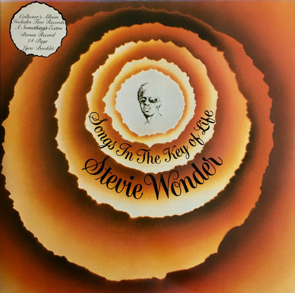 Stevie Wonder : Songs In The Key Of Life (2xLP, Aut + 7" + Album, RE)