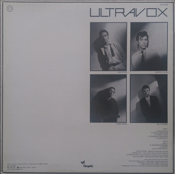 Ultravox : Vienna (LP, Album)