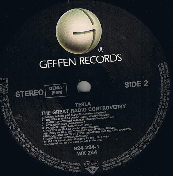 Tesla : The Great Radio Controversy (LP, Album)