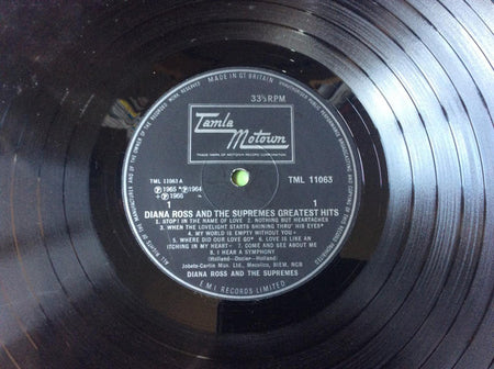 The Supremes : Greatest Hits (LP, Comp, Mono)