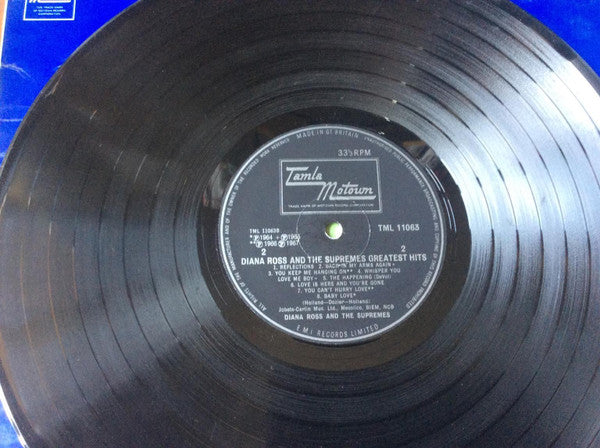 The Supremes : Greatest Hits (LP, Comp, Mono)