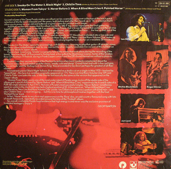 Deep Purple : The Mark 2 Purple Singles (LP, Comp)