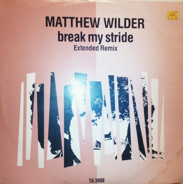Matthew Wilder : Break My Stride (Extended Remix) (12", Single, PRS)