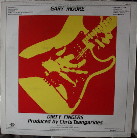 Gary Moore : Dirty Fingers (LP, Album)