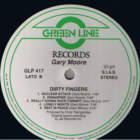 Gary Moore : Dirty Fingers (LP, Album)