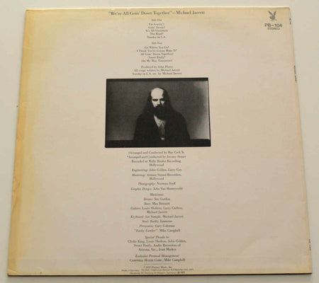 Michael Jarrett (2) : We're All Going Down Together (LP)