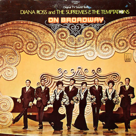 The Supremes & The Temptations : On Broadway (Original TV Sound Track) (LP, Album, Gat)
