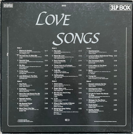 Various : Love Songs (3xLP, Comp + Box)