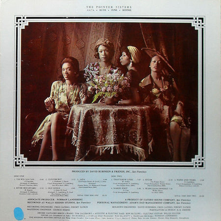 Pointer Sisters : The Pointer Sisters (LP, Album, Ter)