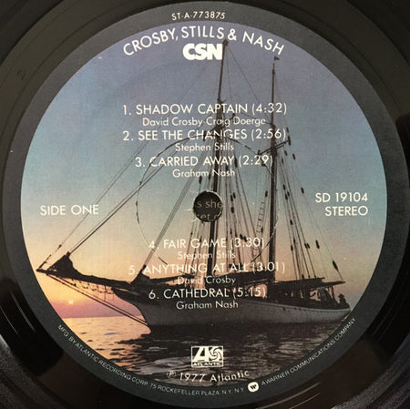 Crosby, Stills & Nash : CSN (LP, Album, PRC)