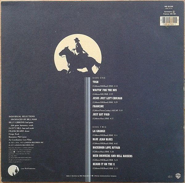 ZZ Top : The Best Of ZZ Top (LP, Comp, RE)