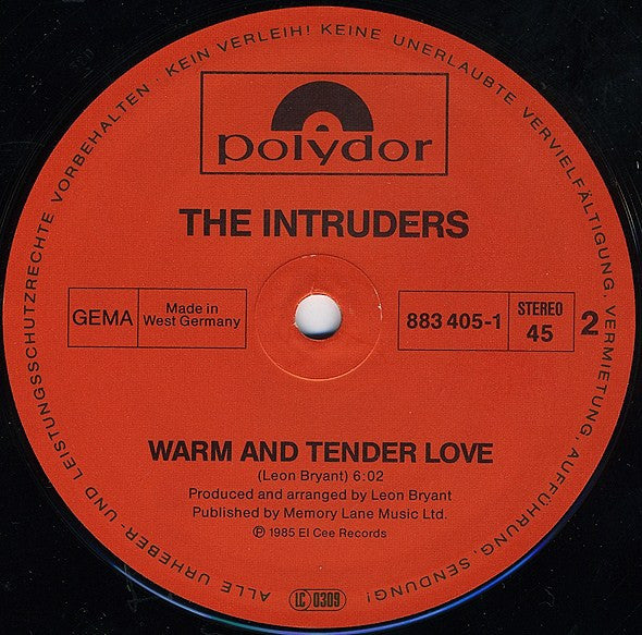 The Intruders : It's Alright ('85 Mix) (12")