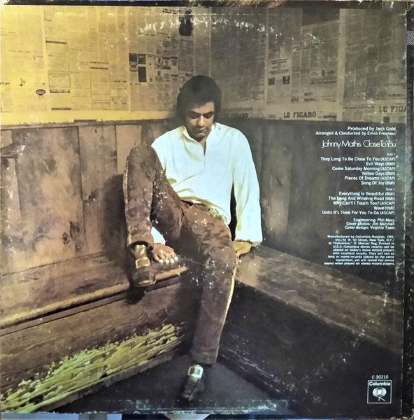 Johnny Mathis : Close To You (LP, Album)