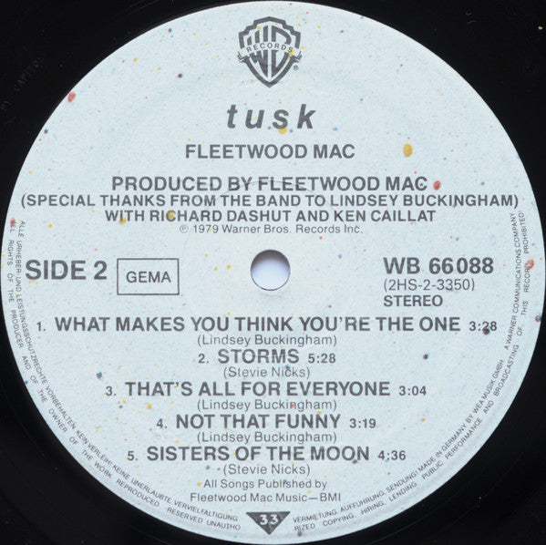 Fleetwood Mac : Tusk (2xLP, Album, Son)
