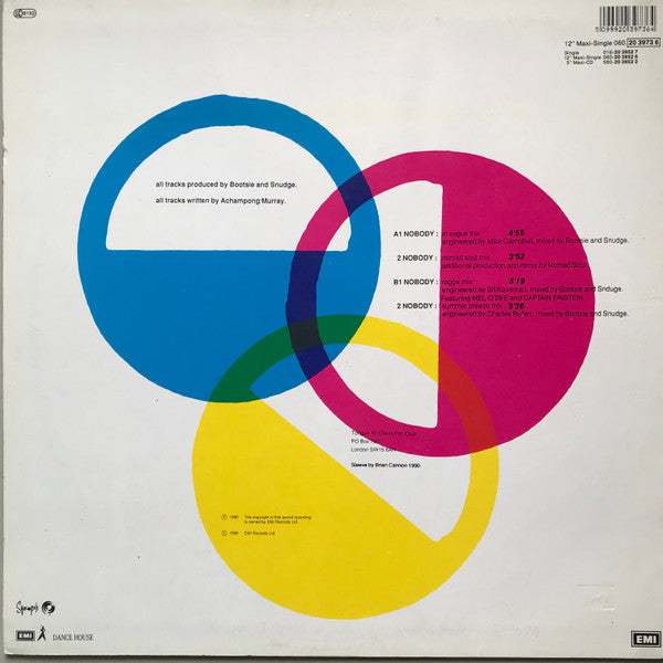 Tongue N Cheek : Nobody (Remix) (12")