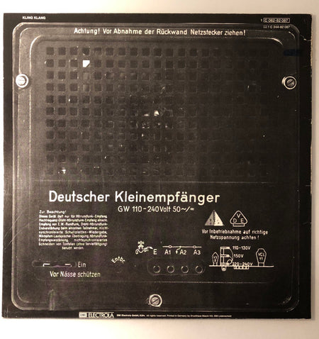 Kraftwerk : Radio-Aktivität (LP, Album, Fir)