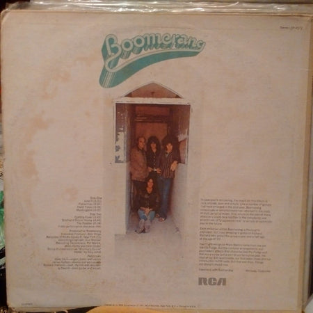 Boomerang (8) Featuring Mark Stein : Boomerang (LP, Album, Hol)