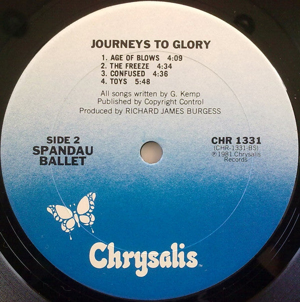 Spandau Ballet : Journeys To Glory (LP, Album)
